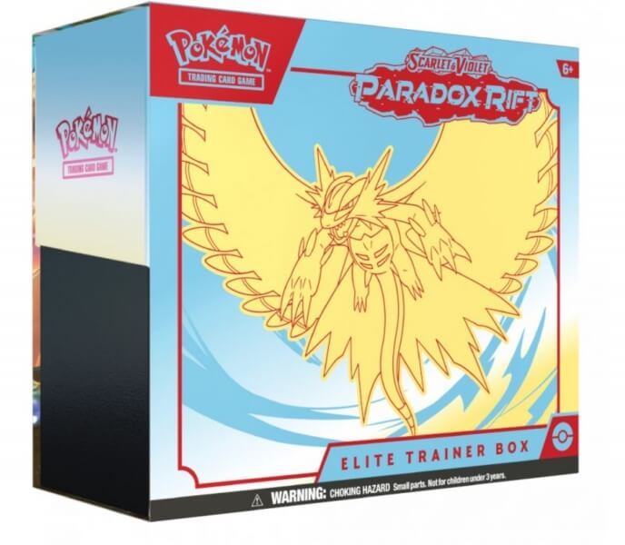 Pokémon Paradox Rift Elite Trainer Box - Scream Tail (modrý) - 2. akosť