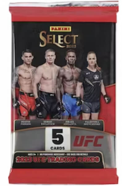 Panini Select UFC Hobby Balíček 2023 - zberateľské karty MMA