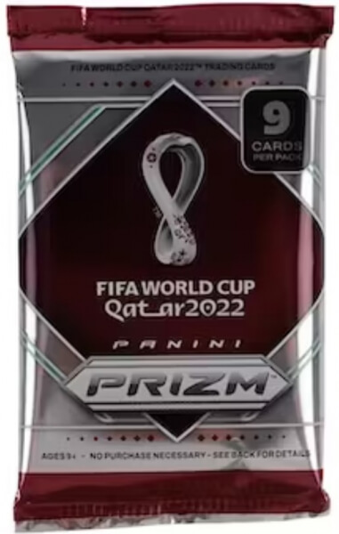 2022 Panini Prizm Breakaway World Cup Hobby Balíček - Futbalové karty