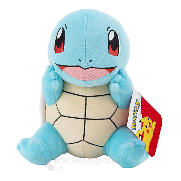 Pokémon plyšák Squirtle (sediaci) 20 cm
