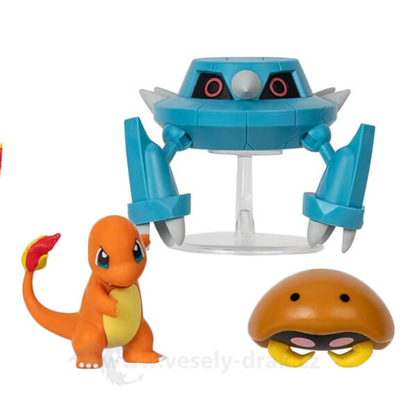 Pokémon akčné figúrky Kabuto, Charmander, Metang 5 - 7 cm