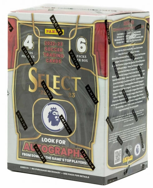 2022-2023 Panini Select Premier League blaster box - futbalové karty