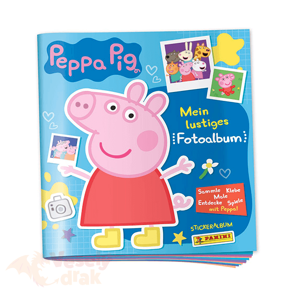 Prasiatko Peppa - album na samolepky - DE