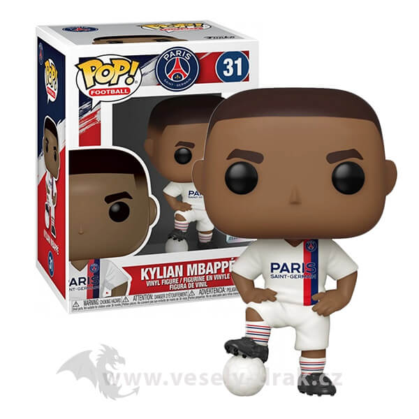 POP! figúrka PSG - Kylian Mbappé (Third Kit)