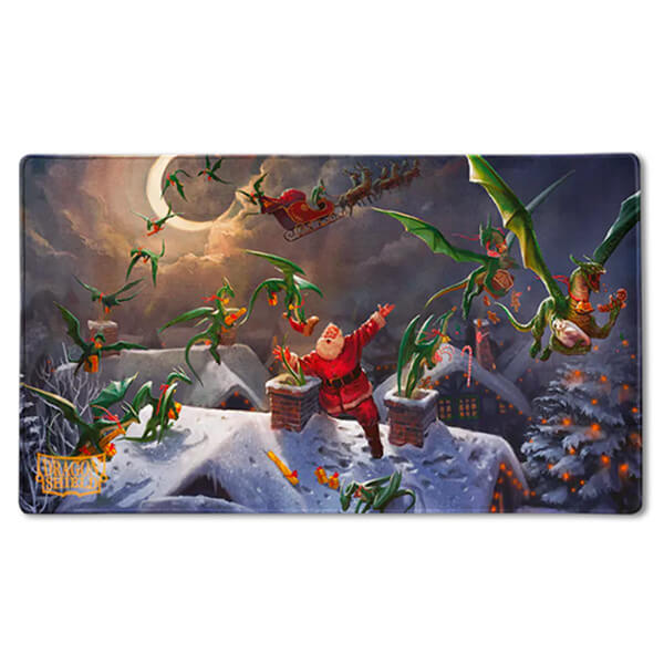 Hracia podložka na karty Dragon Shield Christmas 2023