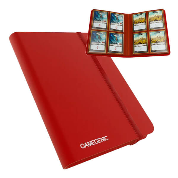 Album na karty Gamegenic Casual 8-Pocket Red (160 kariet)