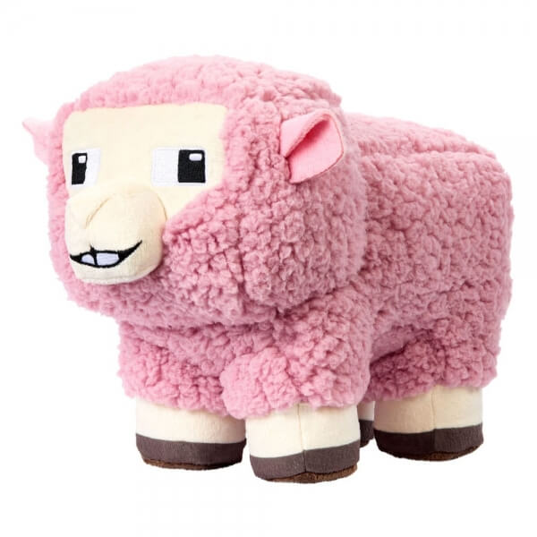 Minecraft plyšová Ružová ovečka - 20 cm