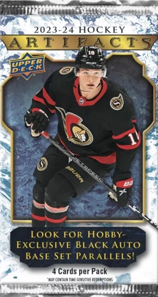 2023-24 Upper Deck Artifacts Hockey Hobby Balíček