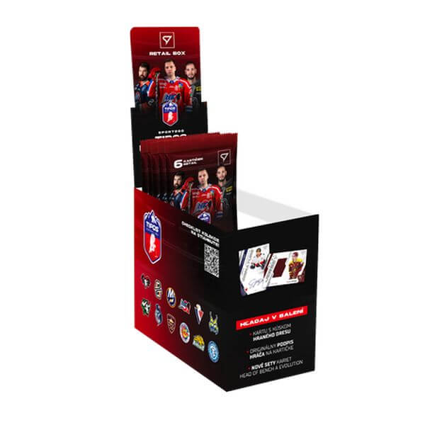 Hokejové karty Tipos extraliga 2023-2024 Retail box 1. séria
