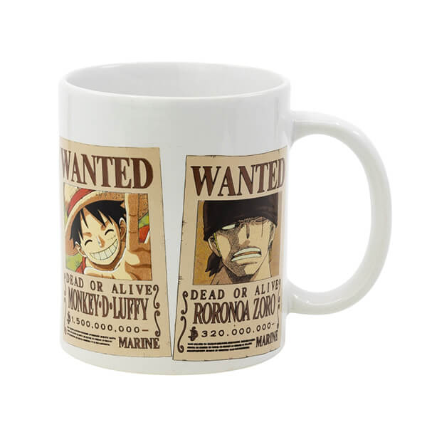 One Piece hrnček - Wanted