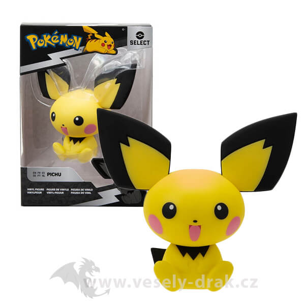 Vinylová Pokémon figúrka Pichu - 10 cm