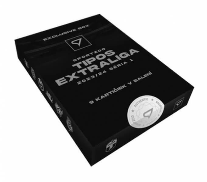 Hokejové karty Tipos extraliga 2023-2024 Exclusive box 1. séria