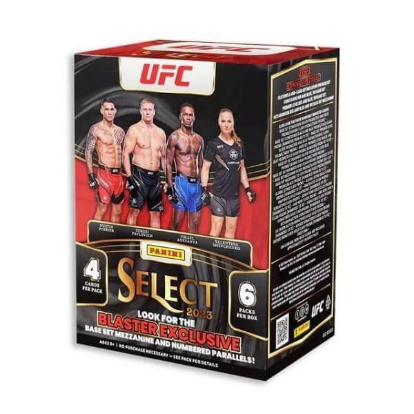 Panini Select UFC 2023 Blaster Box - zberateľské karty MMA