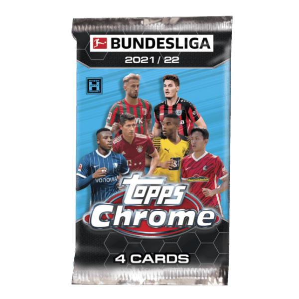 2021-2022 Topps Bundesliga Chrome Hobby Lite balíček