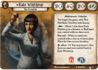 Arkham Horror The Card Game - Feast of Hemlock Vale postava Kate Winthrop