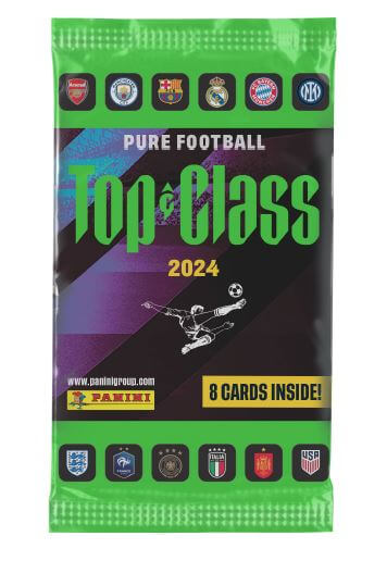 Futbalové karty Panini Top Class 2024 - Booster