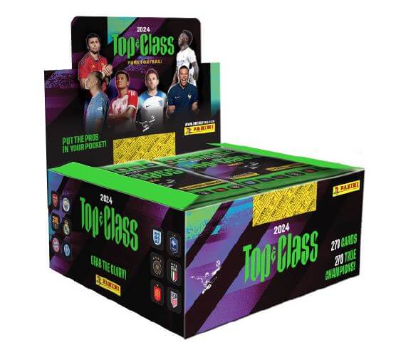 Futbalové karty Panini Top Class 2024 - Booster Box