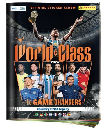 Futbalový album na samolepky Panini World Class 2024