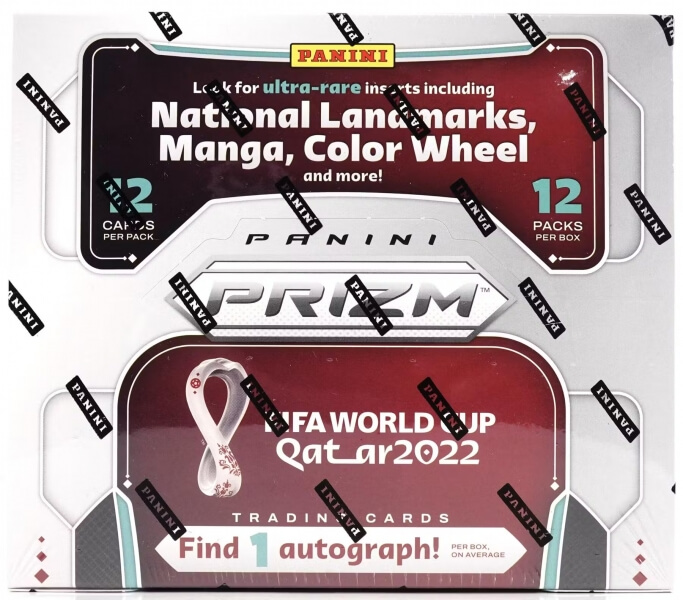 2022 Panini Prizm Wold Cup Soccer Hobby box - Futbalové karty