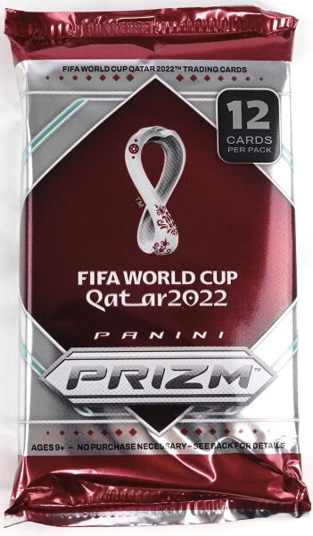 2022 Panini Prizm World Cup Soccer Hobby balíček - Futbalové karty