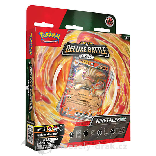 Pokémon Ninetales ex Deluxe Battle Deck - mierne až pokročilí hráči