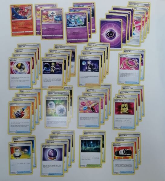 Základ balíčka Pokémon z League Battle Decku Mew