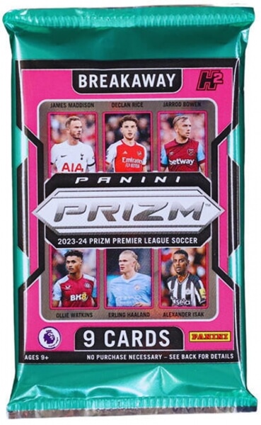 2023-2024 Prizm Breakaway Premier League Hobby balík - fotbalové karty