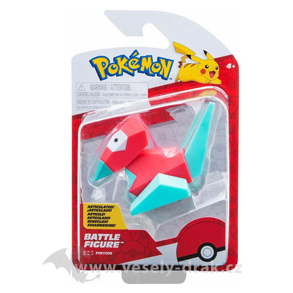 Pokémon akčná figúrka Porygon - 5 cm