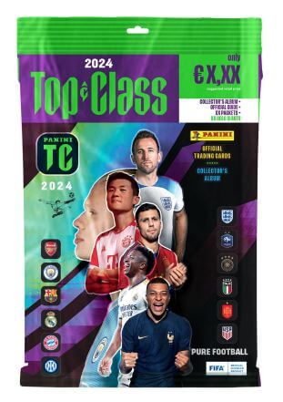 Futbalové karty Panini Top Class 2024 - Starter Set