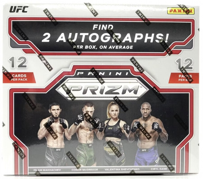 Panini Prizm UFC Hobby Box 2022 - zberateľské karty  MMA