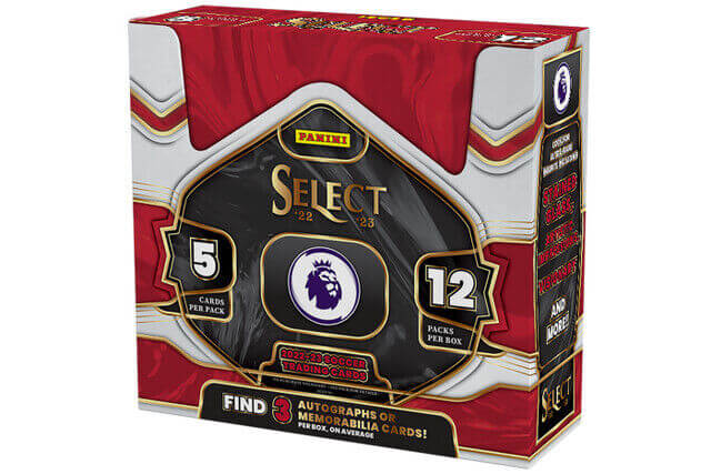 2022-2023 Select Premier League Hobby box - futbalové karty