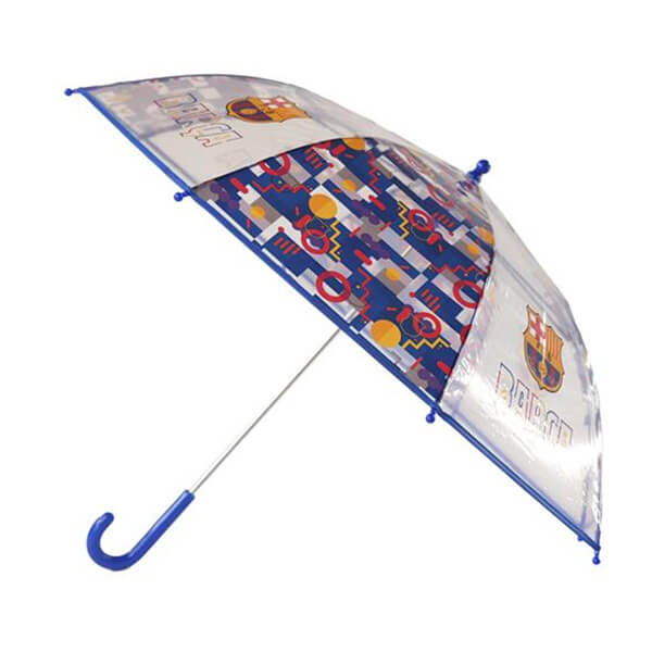 Priehľadný dáždnik FC Barcelona - 48 cm (detský)