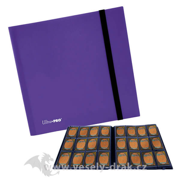 Album na karty Ultra Pro - Eclipse Pro-Binder 12-Pocket na 480 kariet Royal Purple