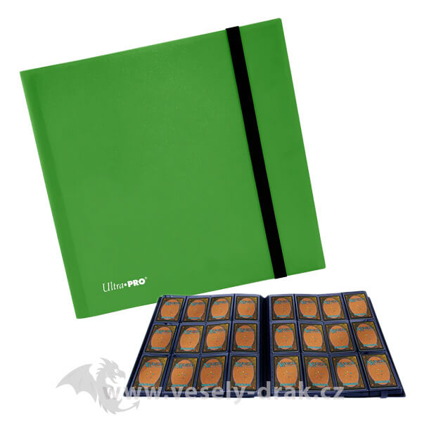 Album na karty Ultra Pro - Eclipse Pro-Binder 12-Pocket na 480 kariet Lime Green