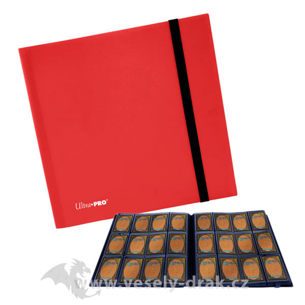 Album na karty Ultra Pro - Eclipse Pro-Binder 12-Pocket na 480 kariet Apple Red