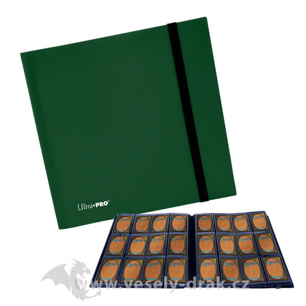Album na karty Ultra Pro - Eclipse Pro-Binder 12-Pocket na 480 kariet Forest Green