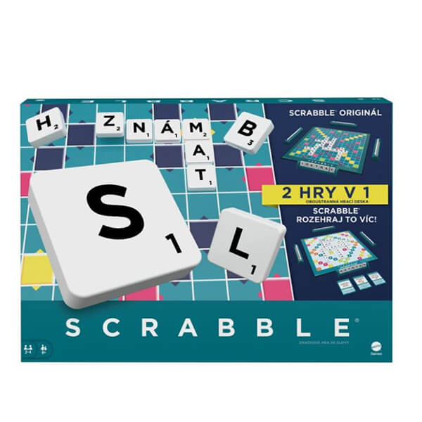 Scrabble Originál v češtine (2 hry v 1)