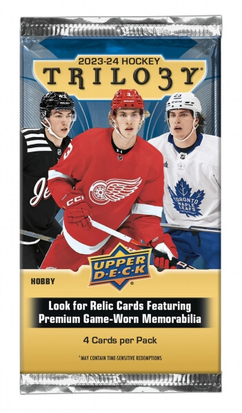 2023-2024 NHL Upper Deck Trilogy Hobby balík - hokejové karty