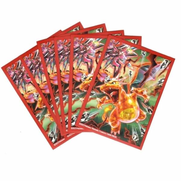 Pokémon 65 obalov na karty Charizard z Premium Collection