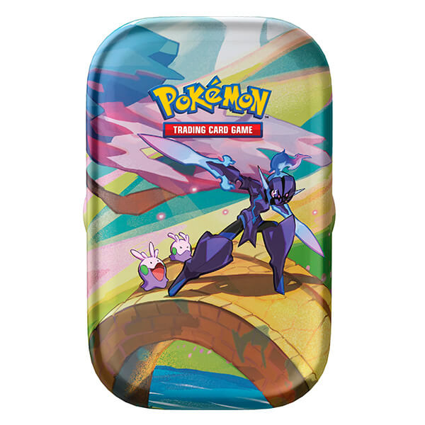 Pokémon Vibrant Paldea Mini Tin - Ceruledge a Goomy (plechovka se 2 balíčkami)