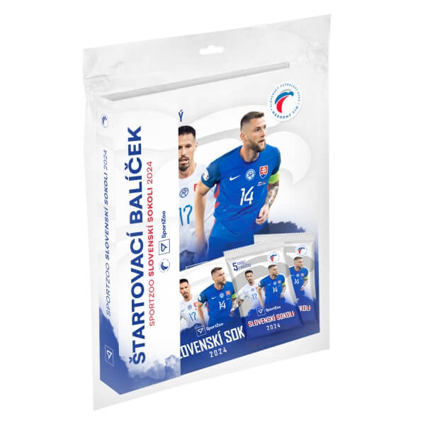 Futbalové karty Slovenskí Sokoli 2024 Starter Pack