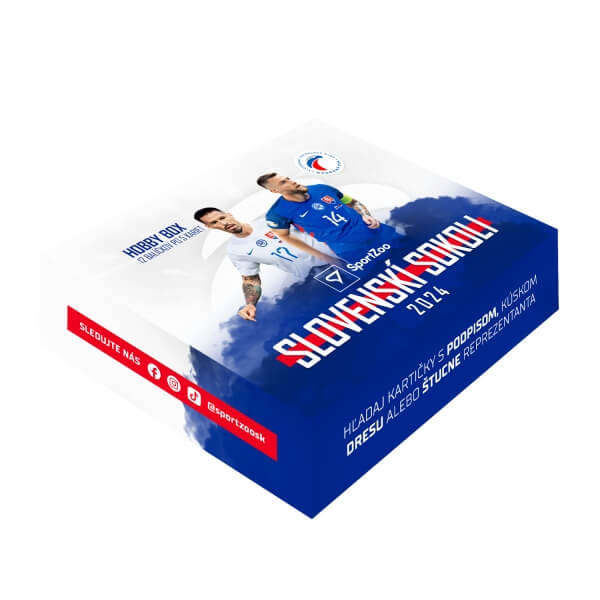 Futbalové karty Slovenskí Sokoli 2024 Hobby Box