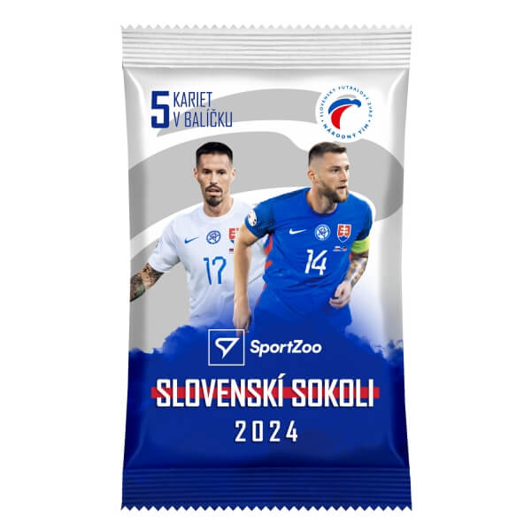 Futbalové karty Slovenskí Sokoli 2024 Hobby balíček