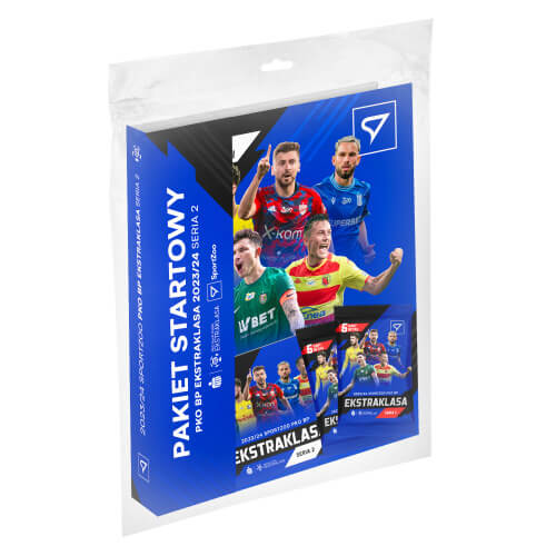 Futbalové karty Ekstraklasa 2023-2024 Starter Pack 2. série