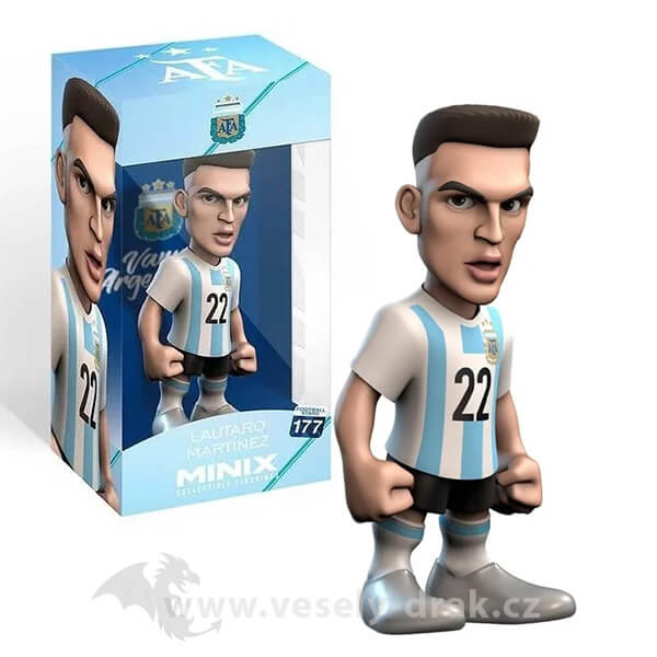 Futbalová figúrka Minix Národný tím Argentína - Lautaro Martínez