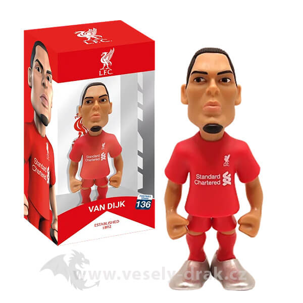 Futbalová figúrka Minix FC Liverpool - Virgil van Dijk