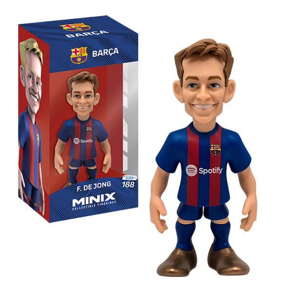 Futbalová figúrka Minix FC Barcelona - F. de Jong
