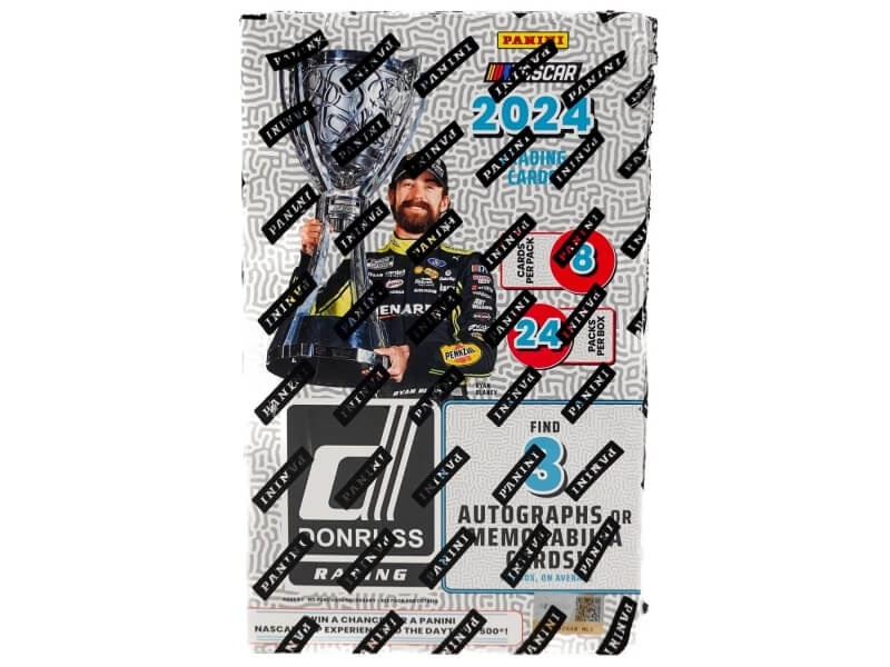 2024 Panini Donruss Racing Hobby Box - karty Nascar závodov