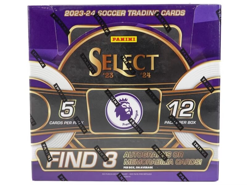 2023-2024 Select Premier League Hobby box - futbalové karty