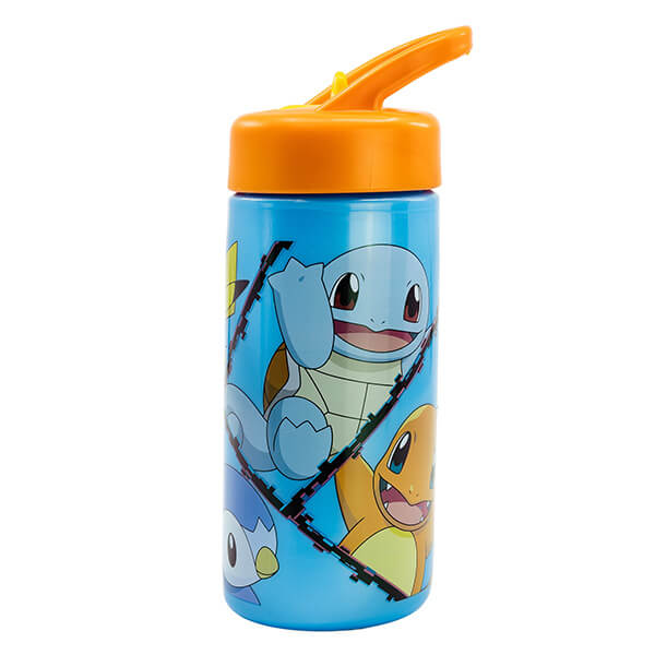 Fľaša na pitie Pokémon s náustkom - 410 ml